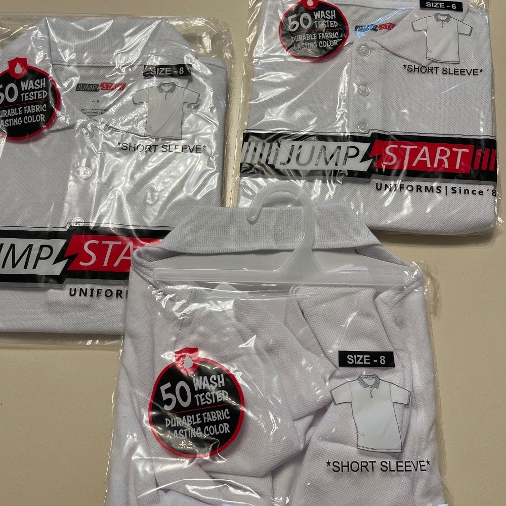 Set of 3 short sleeve NEWS boy